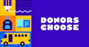 Donor's Choose link
